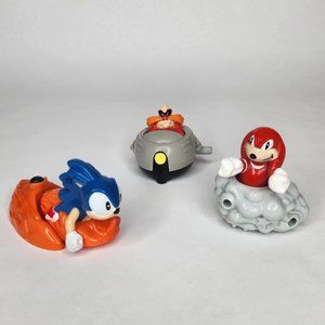 Vintage 1993 Sonic and Knuckles Toy Lot Sega